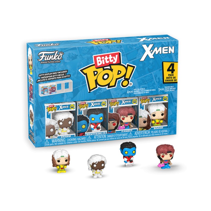 Bitty Pop! - Marvel X-men Gambit 4 Pack Bitty Pop! - Marvel X-men Gambit 4 Pack